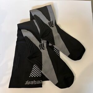 Squeem XXXXL Compression Socks Black Gray Knee High Support Extra Large 4XL‎